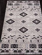 Ковер EFOR Carpet ECLIPSE QP002 WHITE / D.GRAY