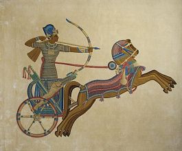 Авторский ковер из шелка ручной работы Egypt